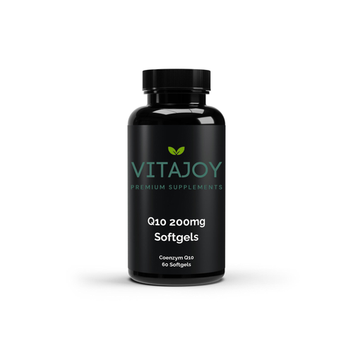 Vitajoy Coenzym Q10 200mg 60 Softgels Zellenergie