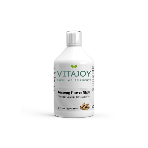 Vitajoy Ginseng Power Plus 33 Shots 500ml natürliche Energie