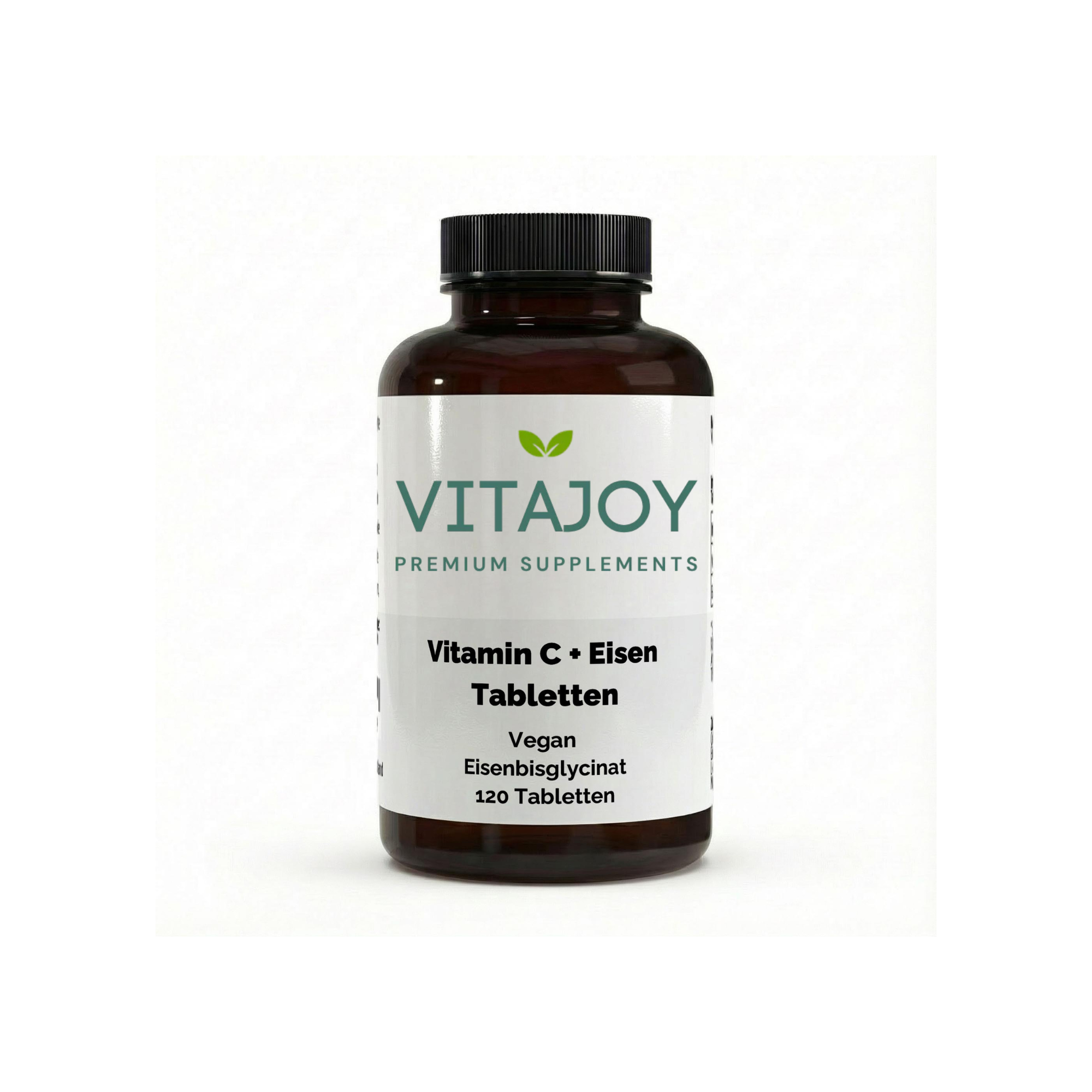 Vitajoy Eisen Vitamin C 120 vegane Tabletten Energie