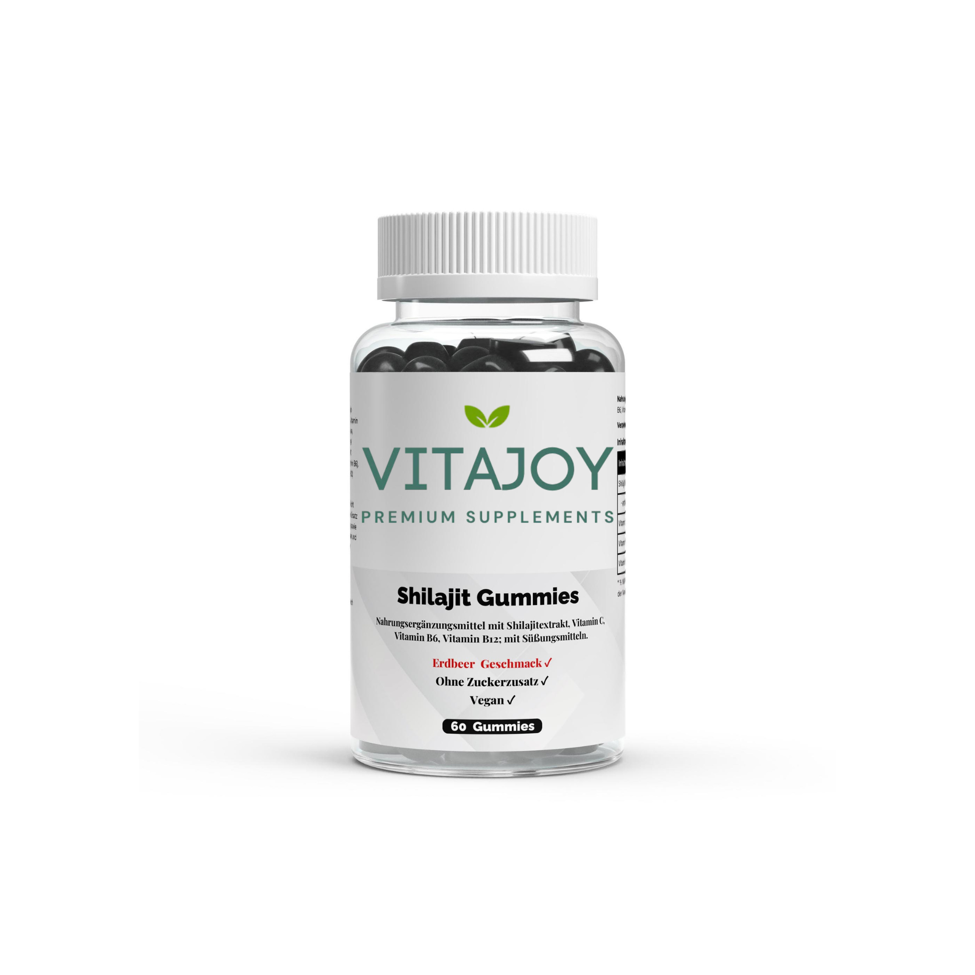 Vitajoy Shilajit Gummies 20% Fulvinsäure 60 Stück