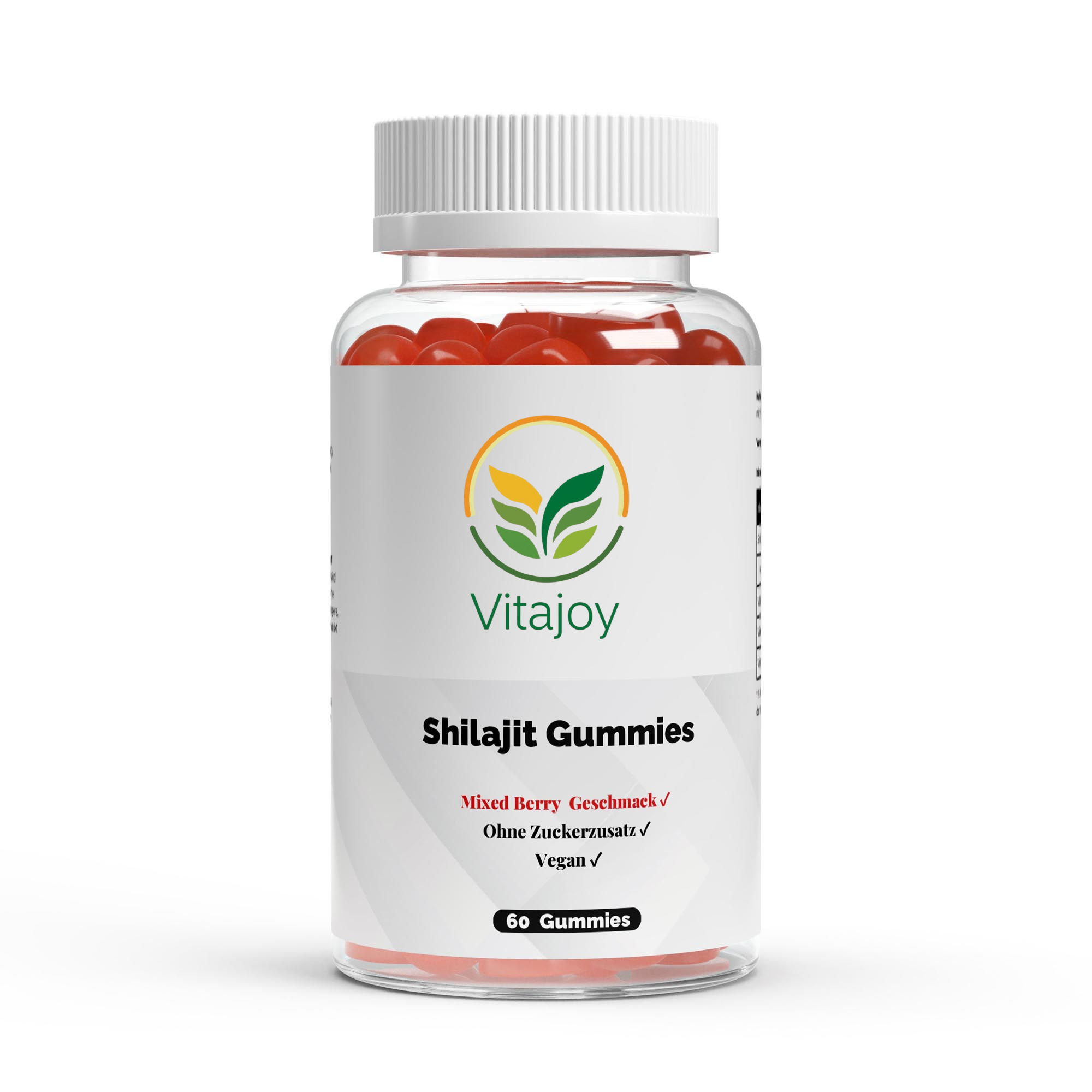 Premium Shilajit Gummies 1000 + Vitamin C,B6, B12 - 60 Stk