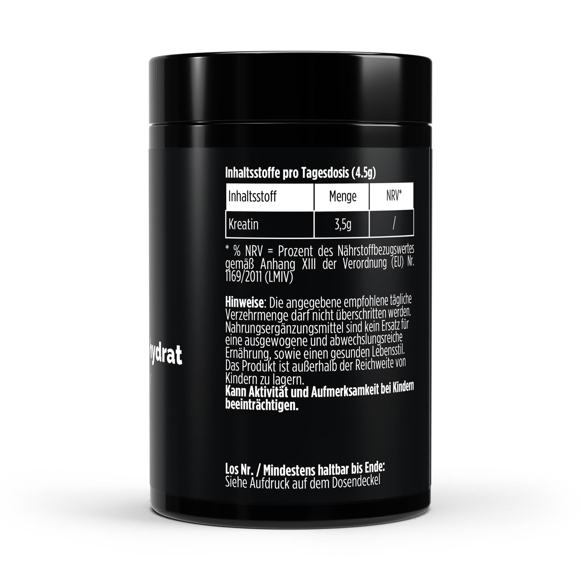 Kreatin Monohydrat Raspberry- 500g