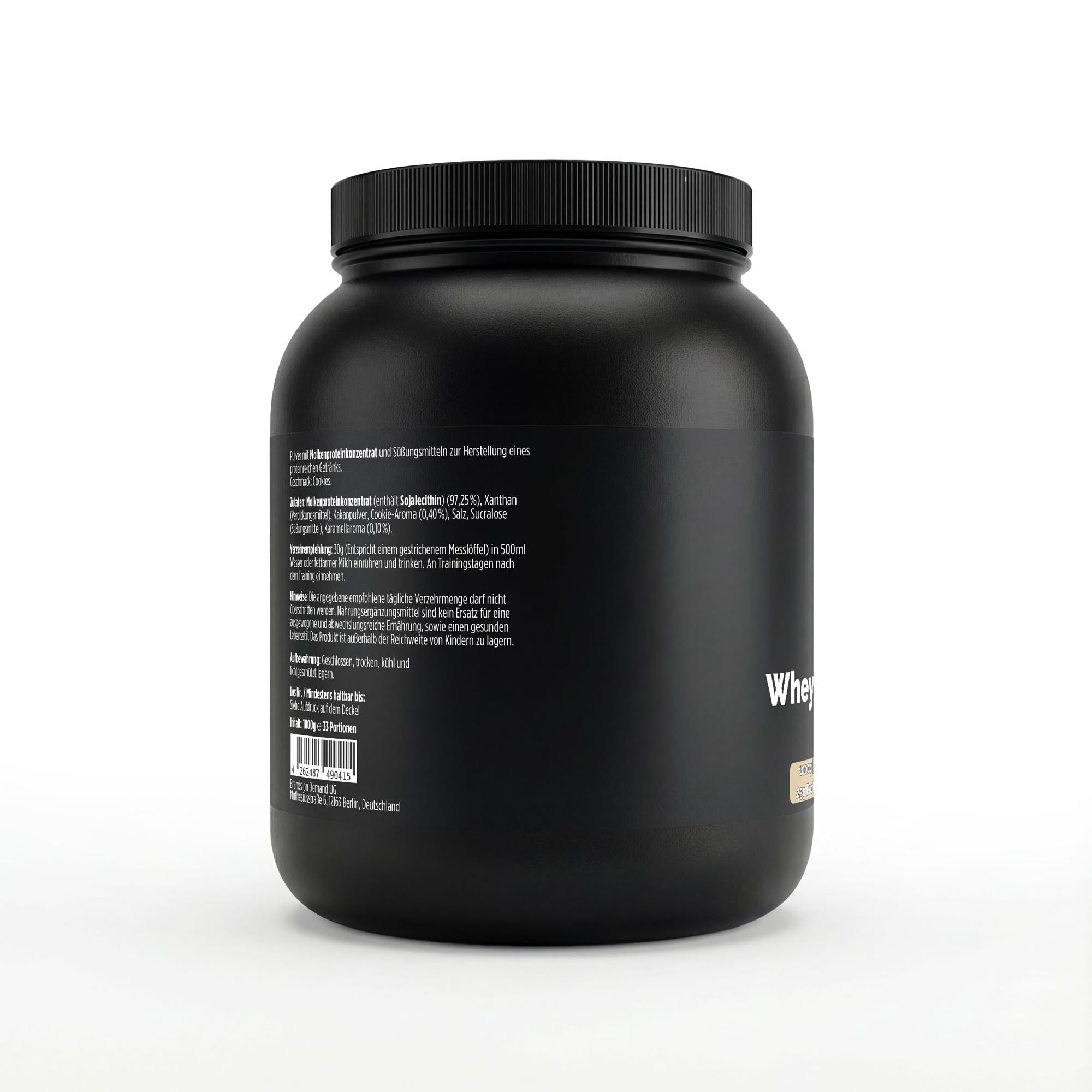 Premium Whey Protein Cookies - 1.000g